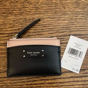 KATE SPADE ZIP CARD WALLET